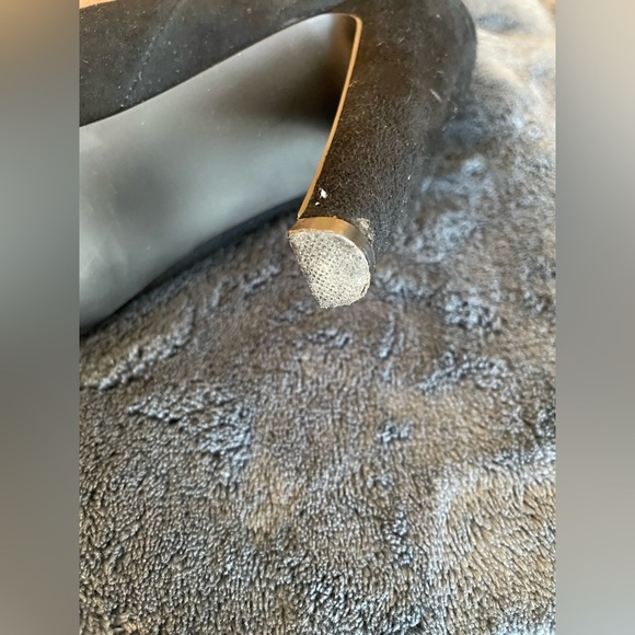 Knee-high suede women high heel boots size 8.5M - Picture 4 of 6